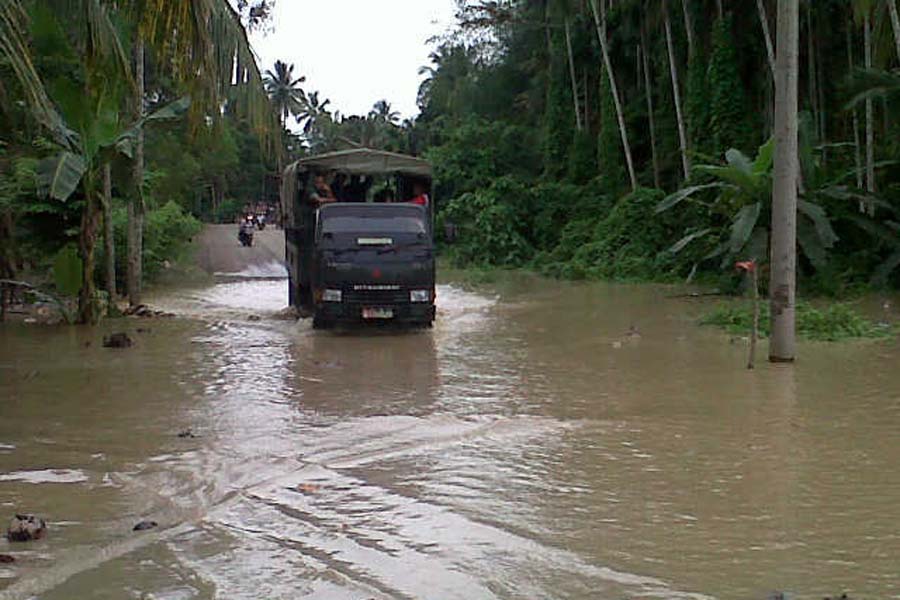 Ilustrasi. Banjir di Aceh Utara